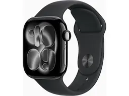 Смарт-годинник Apple Watch Series 11 GPS + Cellular 42mm Jet Black Alu. Case w. Black S. Band - S/M (MF834)