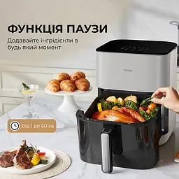 Мультипіч Mova AeroChef FD10s Pro Білий (VFF12A-WH-S) - мініатюра 9