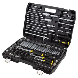 Набір насадок торцевих і біт Sigma 1/4", 3/8", 1/2" 216 шт CrV (6003841)
