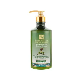 Гель для душу Health and Beauty Оливкова олія та мед 780 мл (7290012326295) - мініатюра 1