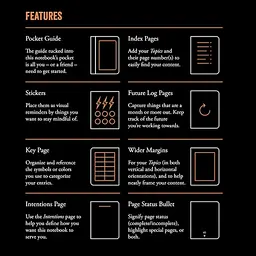 Блокнот Leuchtturm1917 Bullet Journal Edition 2, чорний (363572) - мініатюра 4