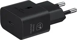 Мережевий зарядний пристрій Samsung 25W Type-C Black (EP-T2510NBEGEU) - мініатюра 4