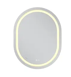 Дзеркало Mixxus Premium ELLIPSE MV05-90x70-REVERSE (LED Touch, Anti-fog (3-6,5kK)) (MP6644) - мініатюра 5