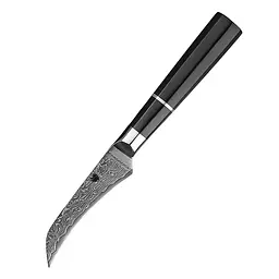Ніж для чищення овочів Damascus DK-EK 2008 VG-10 9 см Дамаська сталь 67 шарів