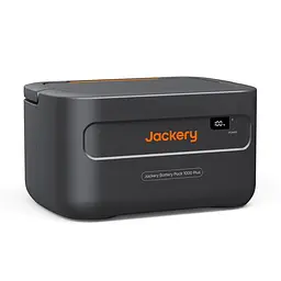 Додаткова батарея Jackery 1000 Plus Black/Orange - мініатюра 2