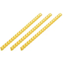 Пружина для палітурки 2E пл. 10мм (100 шт.) жовті (2E-PL10-100YL)