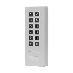 Клавіатура бездротова зі зчитувачем EM-Marine Trinix TRK-2201WR White (71-00001) - мініатюра 2
