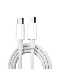 Кабель WIWU Wi-C008, 100W Max YouPin Data Cable Type C to Type C білий
