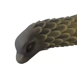 Фалоімітатор Hismith 8.5″ Squama Beast Silicone Dildo Monster Series KlicLok для секс-машин - мініатюра 4