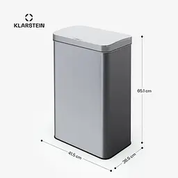 Відро для сміття Klarstein Touchless Sensor 60л (10046163) - мініатюра 8