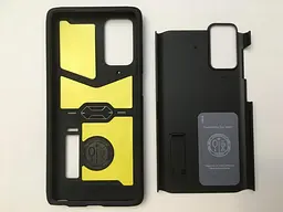 Чохол протиударний із підставкою Spigen Tough Armor ACS01422 для Samsung Galaxy Note 20 (6.7") Black - мініатюра 7