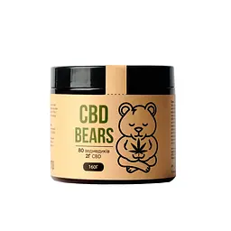 Желейні цукерки Pephemp ведмедики CBD з канабідіолом 80 шт. 160 г