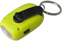 Брелок-ліхтарик Munkees 1101 Mini Solar-Dynamo Flashlight Салатовий - мініатюра 2