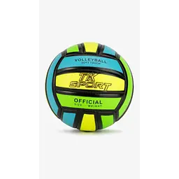 М`яч волейбольний TK Sport C60983 280-300 г Синьо-салатовий