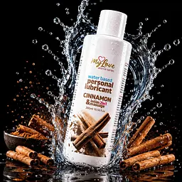 Лубрикант MyLove Aroma Series IntimMassage 2in1 Cinnamon, 300 мл - мініатюра 2