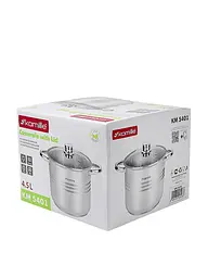 Каструля Kamille KM-5401 4.5 л - мініатюра 10