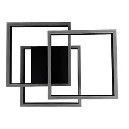 Світильник LED smart RAFAEL+пульт 100W 3000-5000K IP20 прямокутний чорний Violux ( 220975 ) - мініатюра 3