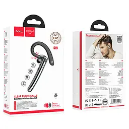 Bluetooth гарнітура HOCO S19, Black, Box - мініатюра 5
