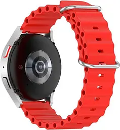 Універсальний ремінець для смарт-годинників Ocean Band 22mm Red [84735] - мініатюра 2
