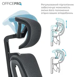 Офісне крісло OfficePro Balance OC550-B-B-B (OC550-B-B-B) - мініатюра 13