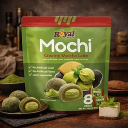 Моті Royal Family Mochi Creamy Matcha Latte 120г - мініатюра 6