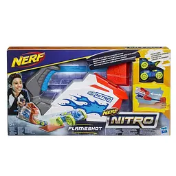 Ігровий набір Hasbro з бластером Nerf Nitro Flameshot (E3055) - мініатюра 2