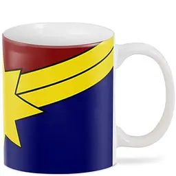 Кухоль GeekLand Капітан Марвел Captain Marvel CМ.02.10 330 мл білий - мініатюра 2