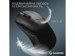 Миша GamePro Asgard Surt Black (GM017B) - мініатюра 7