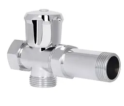 Кран кульовий приладовий Thermo Alliance Standart 3/4"Зх3/4"Зх3/4" В вентиль SD183W20 - мініатюра 2