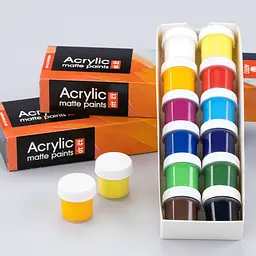 Набір акрилових фарб Arteo Art матовий 12x10 мл - мініатюра 3