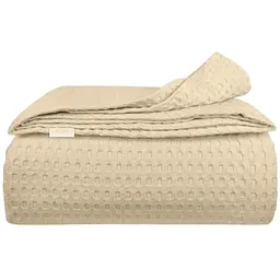 Плед покривало Cosas Avori Waffle Weave 240х260 см (Blanket_68Avori_WaffleWeave_240x260)