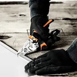 Ножиці Fiskars Pro PowerGear для металу з коротким лезом (1027212) - мініатюра 5