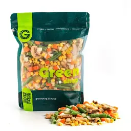Замороженная смесь Green Shop "Лобио с грибами" 500 г