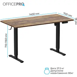 Стіл Officepro з електрорегулюванням висоти (ODE1470DW) - мініатюра 7