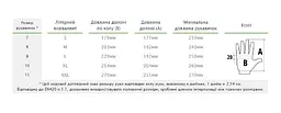 Рукавички захисні Bradas WHITEBIRD TERMO з козячої шкіри розмір 10½ RWWBT105 - мініатюра 3