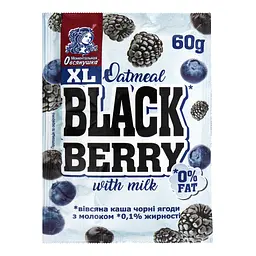 Каша Овсянушка BlackBerry з чорними ягодами та молоком 60 г (816960) - мініатюра 2