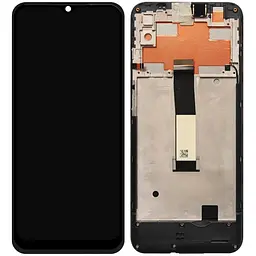 Дисплей Oukitel C23 Pro чорний, PRC, з рамкою, повний комплект