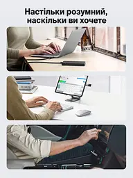 OTG-перехідник UGREEN US270 USB-C - USB-A 3.0 сірий (50283) - мініатюра 9