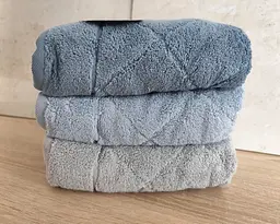 Набір турецьких махрових рушників Cestepe MicroCotton Premium 3 штуки 50x90 Eva 1 щільність 600 г/м2 - мініатюра 3