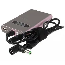 Блок живлення до ноутбуку Porto 70W, DC 15-24V (регулируемый), 4A max, + USB 5V,1A (MN-505I) - мініатюра 3