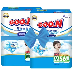 Набір трусики-підгузки Goo.N Slim & Comfortable (розмір 3(M), 7-12 кг, 112 шт) (21001091-2)
