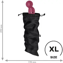 Мішечок для зберігання іграшок Satisfyer Treasure Bag XL Black - мініатюра 2