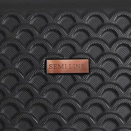 Валіза мала для ручної поклажі Semi Line 20 дюймів (S) дюймів (S) ABS-Plastic Black (T5718-1) - мініатюра 10