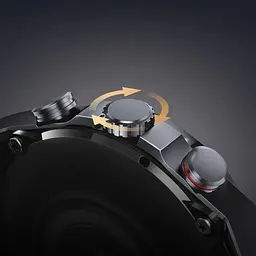 Смарт-годинник Haylou Filwans GTR Smartwatch HF003 Black - мініатюра 2