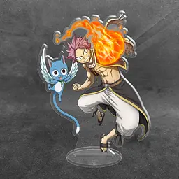 Акрилова колекційна фігурка Аніме: Fairy Tail Казка про хвост феї Нацу Драгніл 15 см