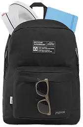 Рюкзак міський 26L Jansport Superbreak Чорний - мініатюра 5