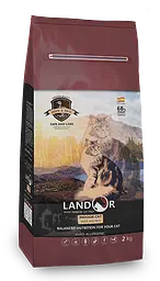Сухий корм Landor Indoor Duck&Rice Ландор для котів, які живуть у приміщенні Качка з рисом 2 кг