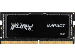 Модуль пам'яті Kingston FURY 16 GB DDR5 6000 MHz Impact Black (KF560S38IB-16)