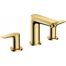 Змішувач Hansgrohe Talis E для умивальника на 3 отвори Polished Gold Optic 71733990 Золотий