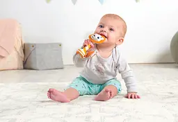 Брязкальце Tiny Love Левеня Леонард, помаранчевий з білим (1115800458) - мініатюра 3